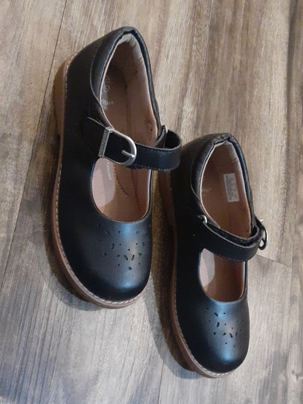 Stride Rite Black Mary Jane School Shoes